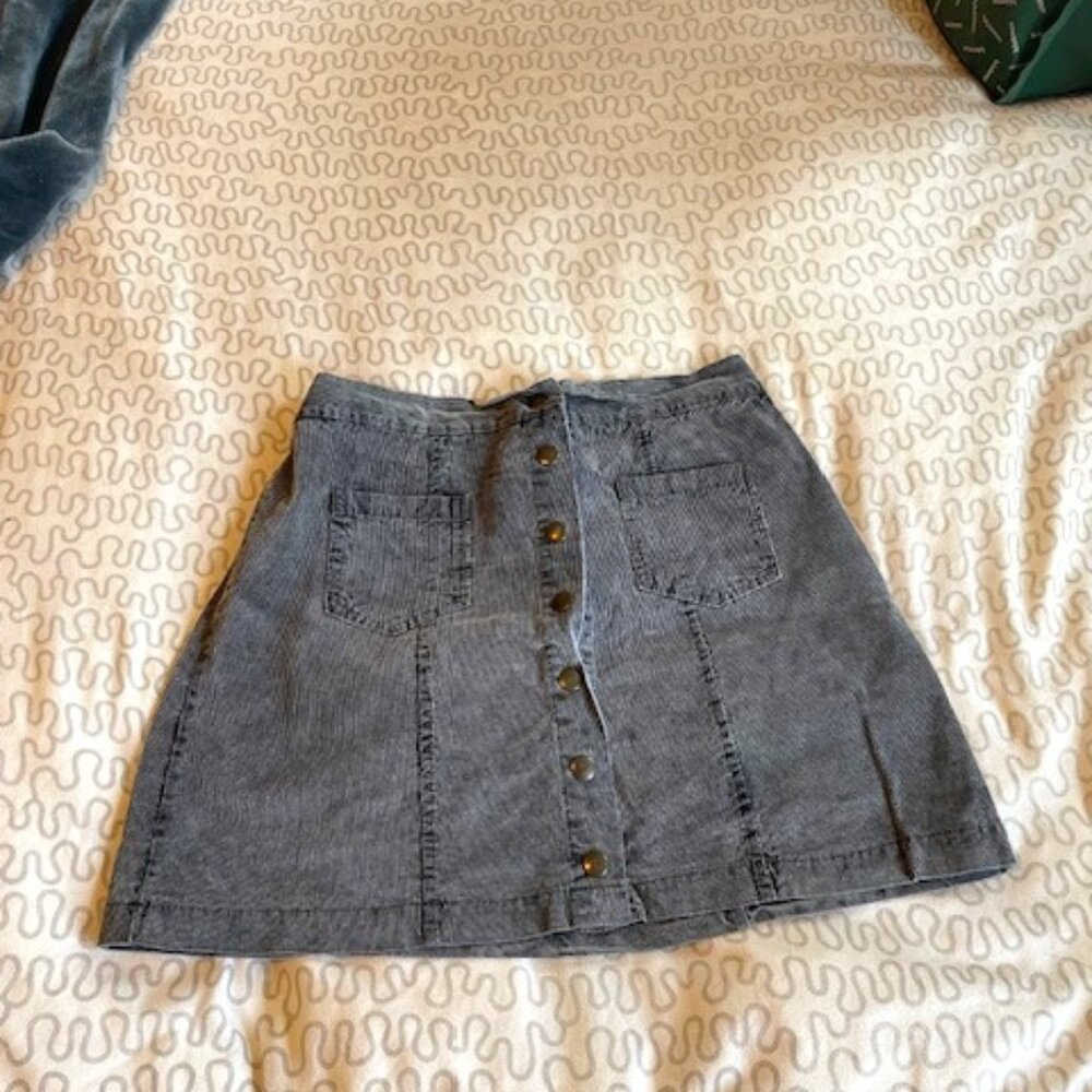 Button Up Skirt